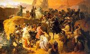 Francesco Hayez Crusaders Thirsting near Jerusalem oil painting
